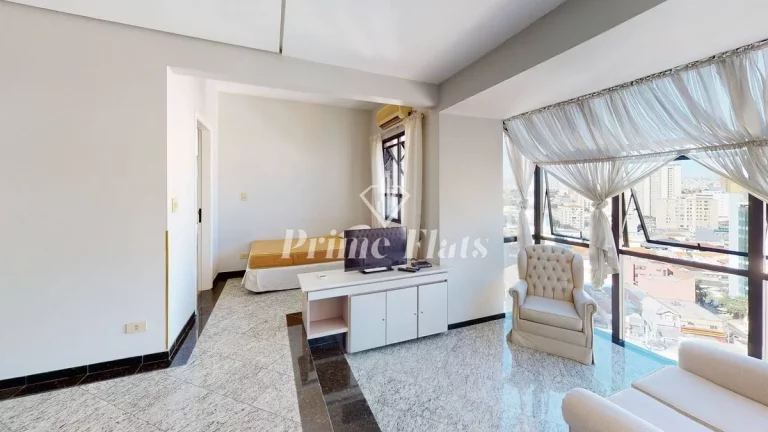 Imagem Flat disponível para venda no Plaza Inn Small Town em Santana, com 53m², 1 dormitório e 1 vaga