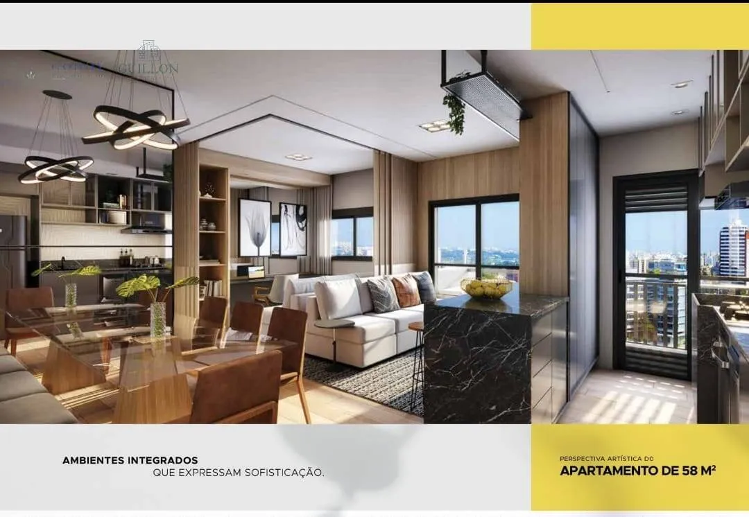 Imagem Apartamento à venda 2 Quartos, 1 Suite, 1 Vaga, 58.45M², Jardim Esplanada, São José dos Campos - SP | VISION COLINAS