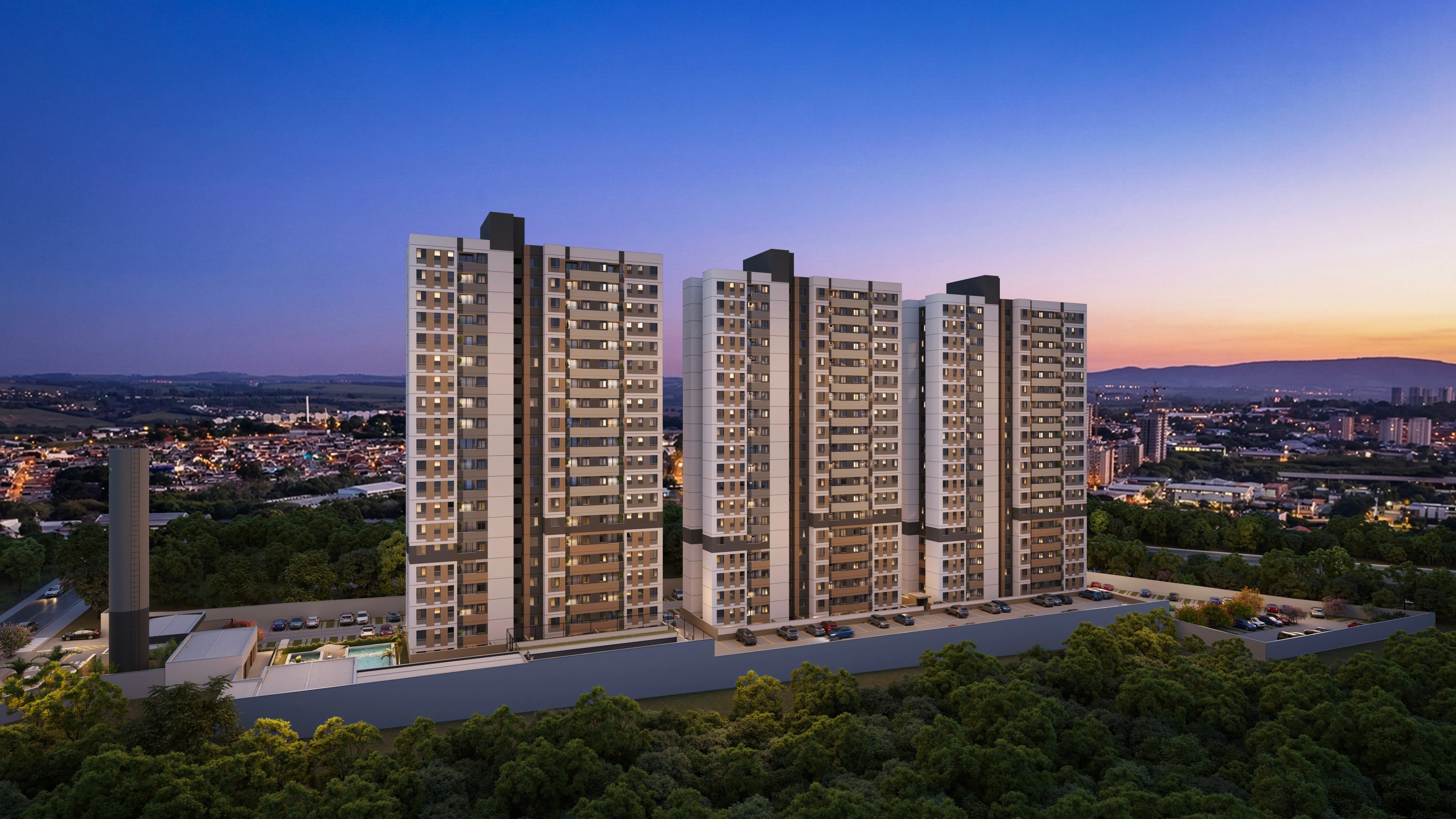 Imagem Reserva Lobato Sorocaba: apartamentos 2 dorms, suíte e Garden no Parque Santa Isabel, perto do Campolim | Minha Casa Minha Vida