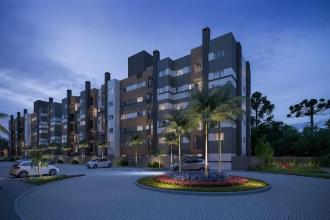 Imagem Apartamento para Venda em São José dos Pinhais, Boneca do Iguaçu, 2 dormitórios, 1 banheiro, 1 vaga