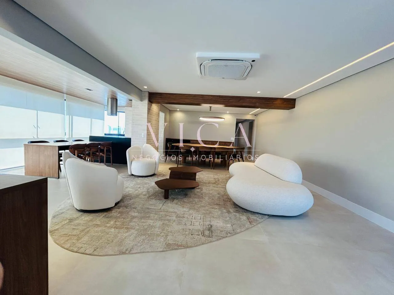 Imagem Apartamento mobiliado com 287 m² a venda por R$ 4.490.000 Alphaville/SP