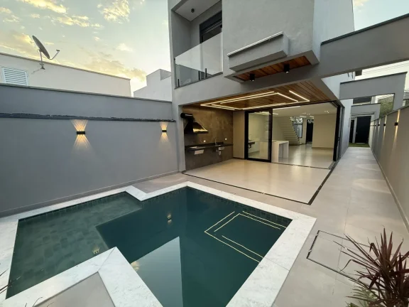 Imagem Casa de Luxo com Automação e Piscina com LED no Nova Jaguari