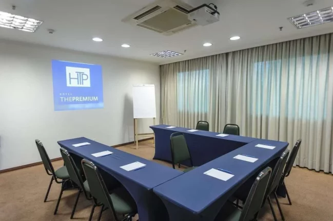 Imagem Flat disponível para venda no Hotel The Premium, com 37m², 1 dormitório e 1 vaga