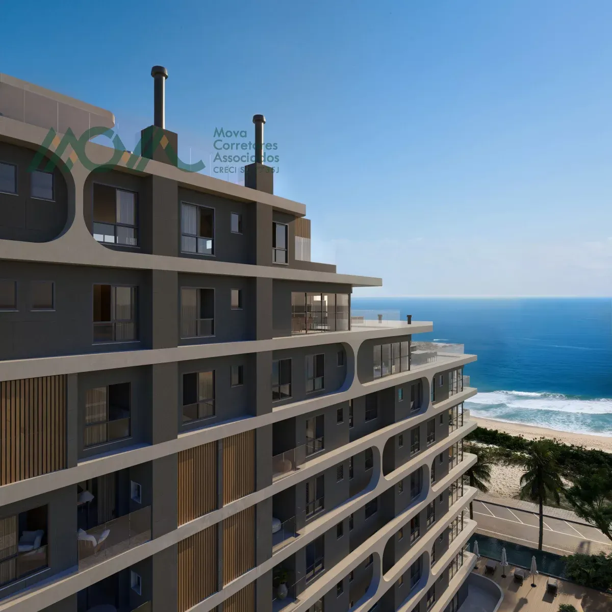 Foto do imóvel BYOMA  Frente Mar | Balneário Rainha do Mar, Itapoá/SC Apartamento 1101  Cobertura Duplex Excl...