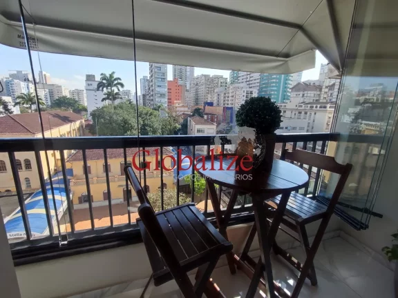 Imagem Apartamento à Venda com 3 dormitórios e 1 Vaga no Bairro do Boqueirão em Santos-SP por R$ 1.200.000,00
