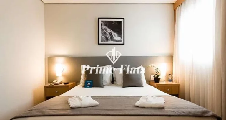 Imagem Flat disponível para locação no Blue Tree Towers All Suites Santo André, com 44m², 1 dormitório e 1 vaga de garagem