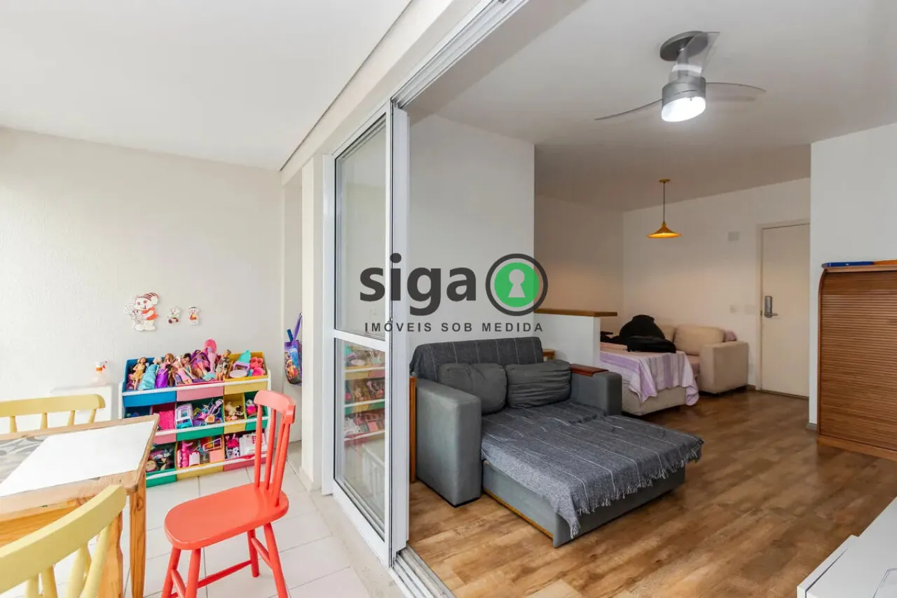 Imagem Apartamento com Varanda e 2 Vagas no Melhor do Campo Belo.
