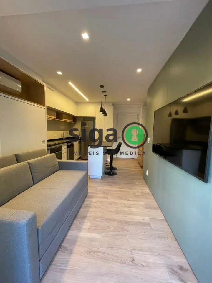 Imagem Apto para VENDA, MOBILIADO, com 45m, 1 suite, 1 vaga na Vila Madalena