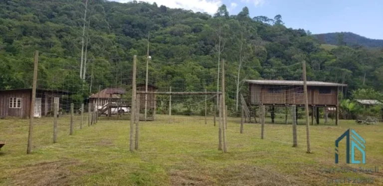 Imagem Sítio plana, 24.200 mil m², lagoa c/ peixes, área gourmet, fibra ótica, em ITAJAÍ SC