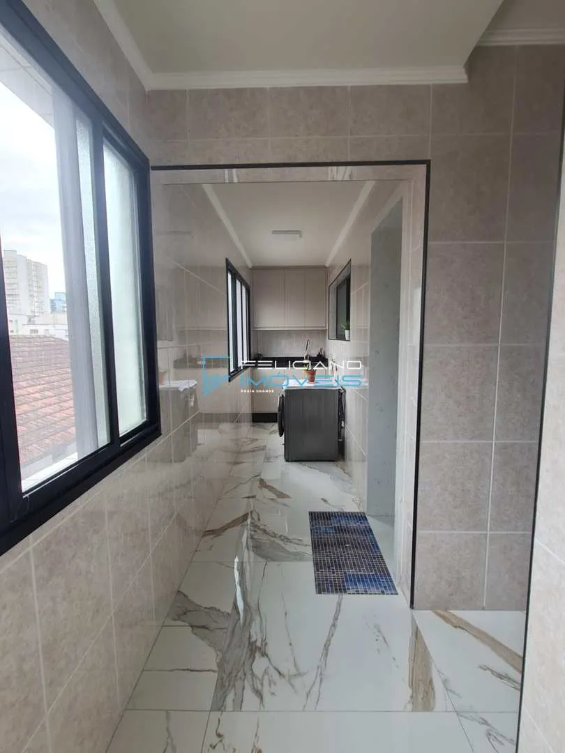 Imagem Apartamento com 3 quartos, Guilhermina, Praia Grande - R$ 1.1 mi, Cod: 6581