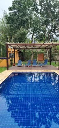 Imagem , CAMBURY,LINDO SÍTIO COM 1500MT .4 SUITES SALA COZINHA LAREIRA PISCINA SAUNA ÁREA GOURMET EXTERNA LINDO GRAMADO ,CANIL