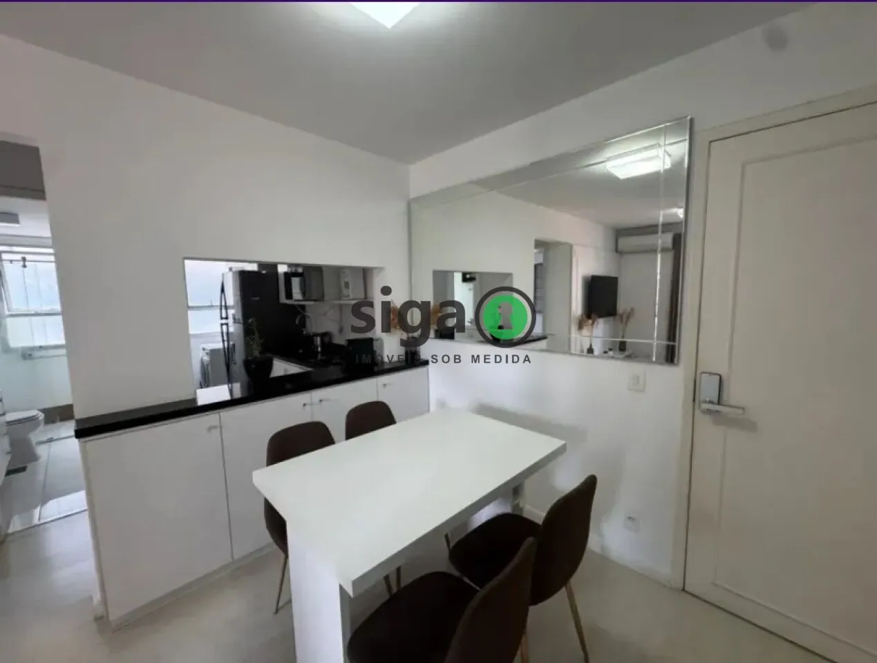 Imagem Apartamento com 1 quarto, 1 banheiro e 1 vaga, com 47m² - Itaim Bibi - São Paulo/SP