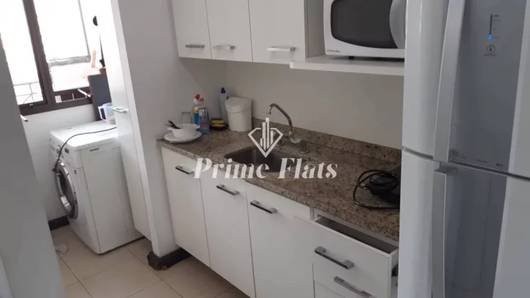 Imagem Flat disponível para venda no Quality Suítes Long Stay Vila Olímpia, com 54m², 2 dormitórios e 1 vaga
