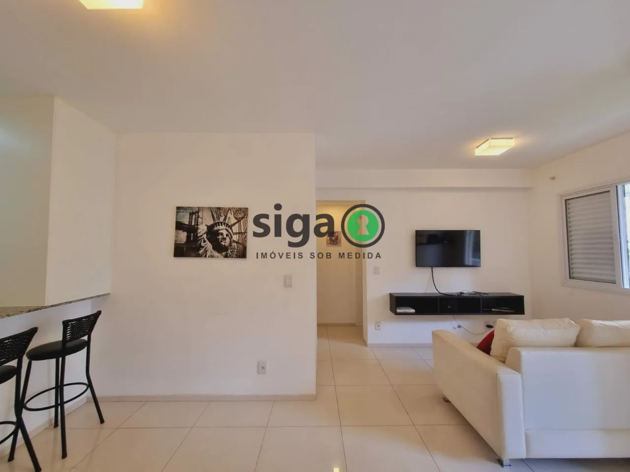 Imagem 65 metros com 2 suites no Panamby