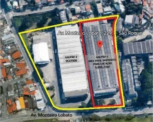 Imagem Galpão Industrial de 8.100m² em Guarulhos com Ponte Rolante e Estrutura Completa