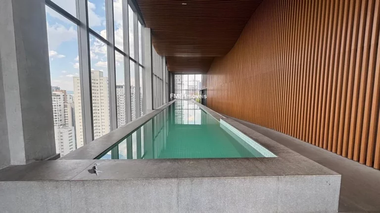 Imagem Apartamento de alto padrão para locação em Pinheiros, São Paulo-SP: 1 quarto, 1 sala, 1 banheiro, 24,50 m² de área.