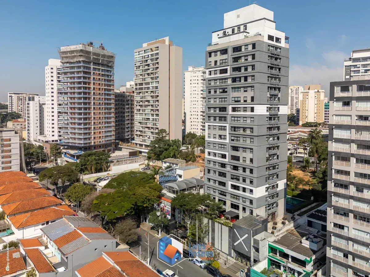 Imagem Apartamento para venda e locação em Campo Belo com 1 quarto, sendo 1 suíte, 70m²