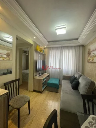 Imagem apartamento 2 dorms, sala cozinha banheiro plaground churrasqueira