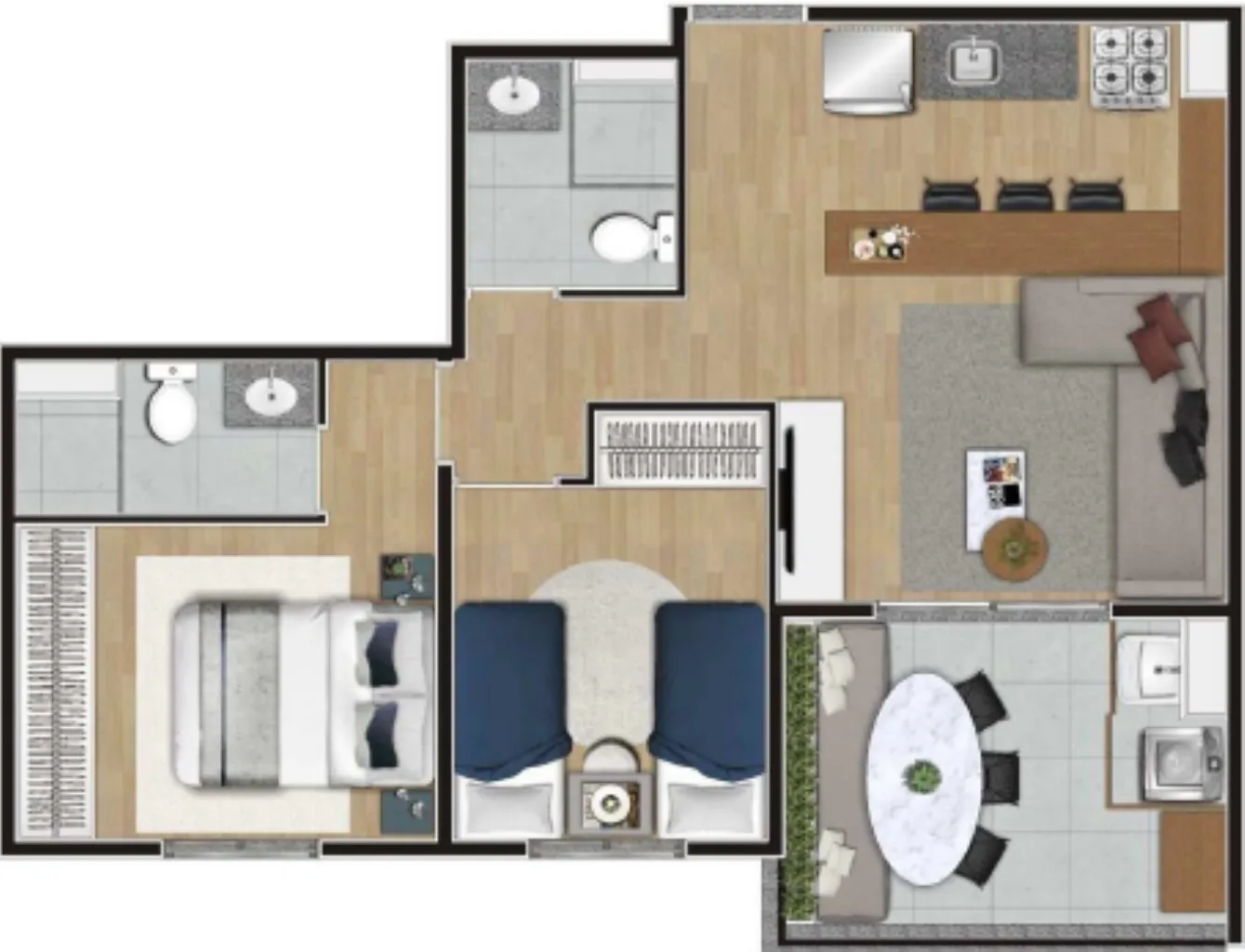 Imagem APARTAMENTO RESIDENCIAL em São Paulo - SP, Campo Belo