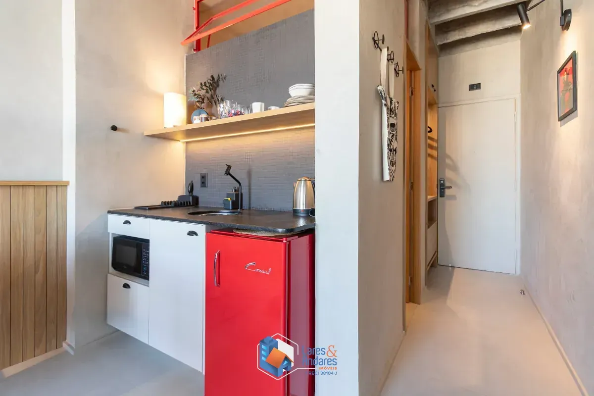 Imagem Apartamento para venda e locação em República com 1 quarto, 29m²