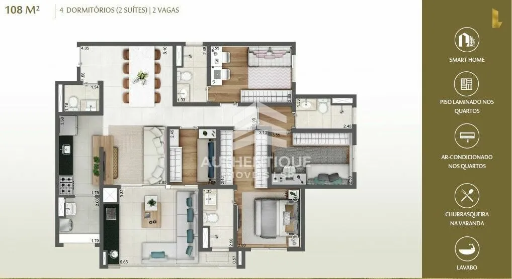 Imagem Living Grand Nord - Apartamento à venda em São Paulo/SP
