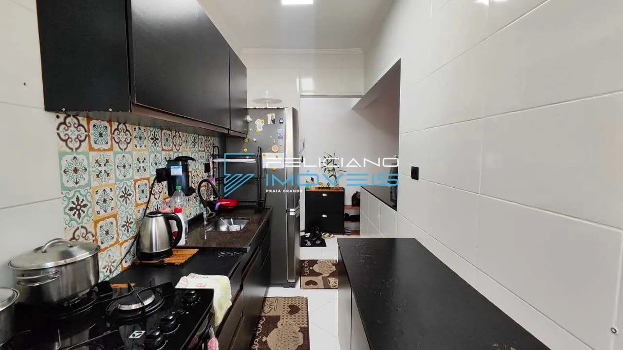 Imagem Apartamento com 2 quartos, Guilhermina, Praia Grande - R$ 530 mil, Cod: 7382
