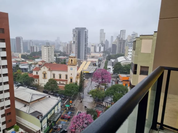 Imagem Apartamento mobiliado para locação no Cambuí, Campinas-SP: 1 quarto, 1 suíte, 1 banheiro, 1 vaga de garagem, 51m² de área. Venha conferir!