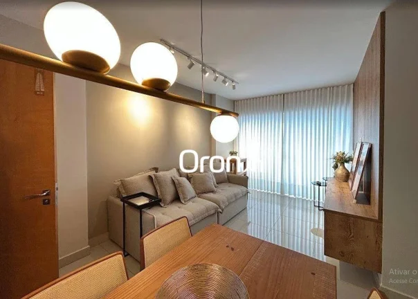 Imagem Apartamento mobiliado com 3 dormitórios à venda, 78 m² por R$ 670.000 - Jardim Goiás - Goiânia/GO