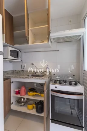Imagem Flat disponível para locação no May Way Jardins, com 48m², 1 dormitório e 1 vaga