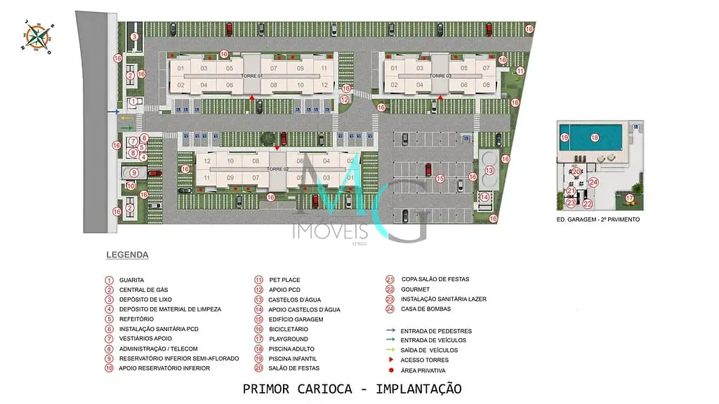 Imagem Apartamento à venda 2 Quartos 36.86M² Del Castilho Rio de Janeiro - RJ