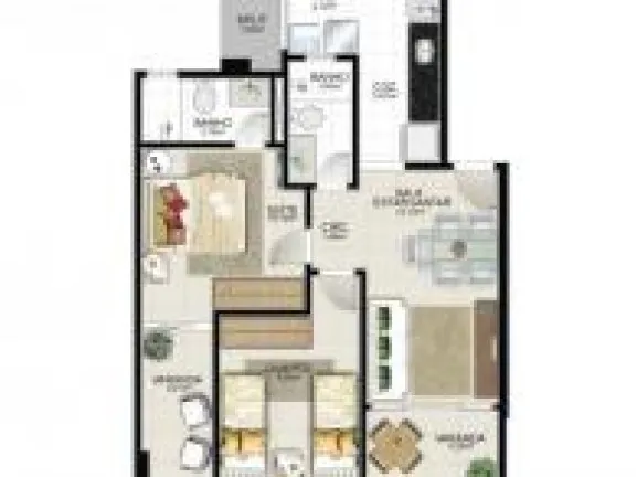 Imagem Apartamento com 2 Quartos à Venda, 68 m² em Praia da Costa - Vila Velha