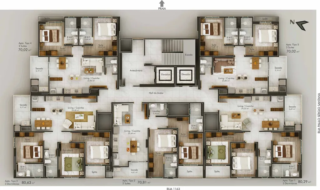 Imagem APARTAMENTO RESIDENCIAL em Barra Velha - SC, Barra Velha
