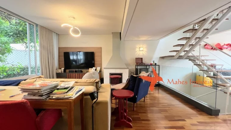Imagem Casa em Condomínio na Vila Romana - 3 quartos, 1 suíte, 2 salas, 4 banheiros, 2 vagas - São Paulo-SP