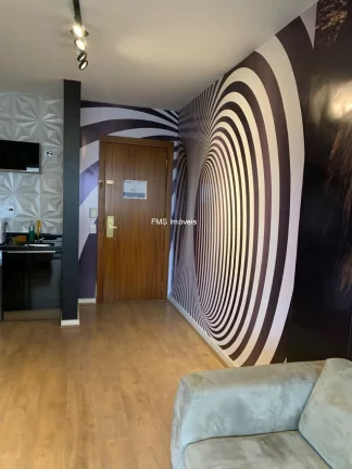 Imagem Apartamento para locação no Itaim Bibi, 1 quarto, 1 vaga de garagem.