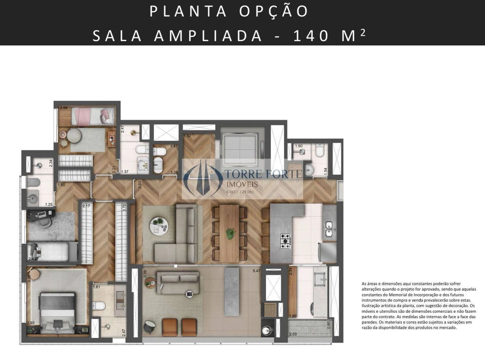 Imagem Lindo Apartamento com 3 dormitórios 2 Vagas de Garagem em Perdizes