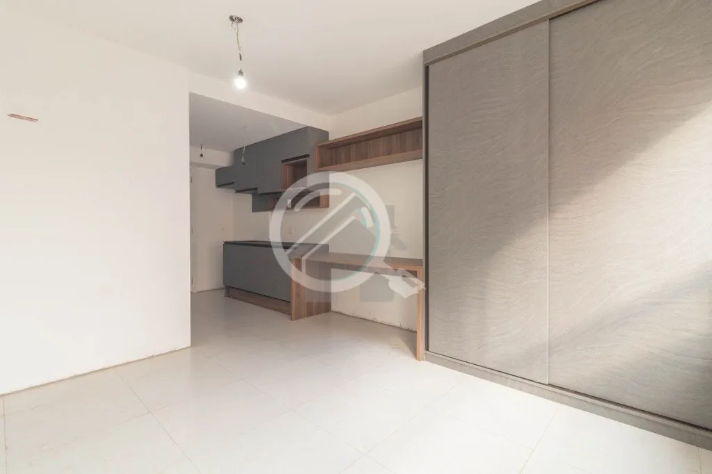 Apartamento Studio com 27m² totalmente mobiliado e equipado, pronto para morar, decoração moderna...