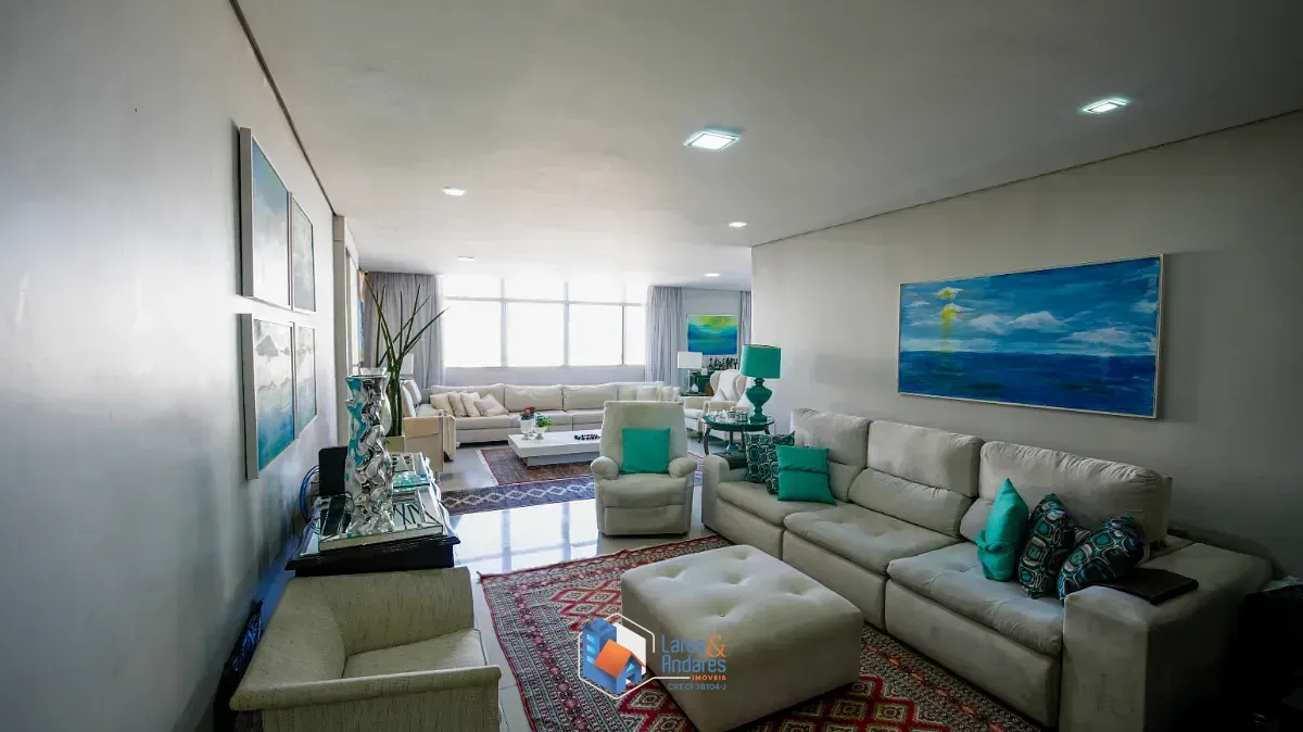 Imagem Apartamento para venda em Santa Cecília com 3 quartos, sendo 2 suítes, 190m²