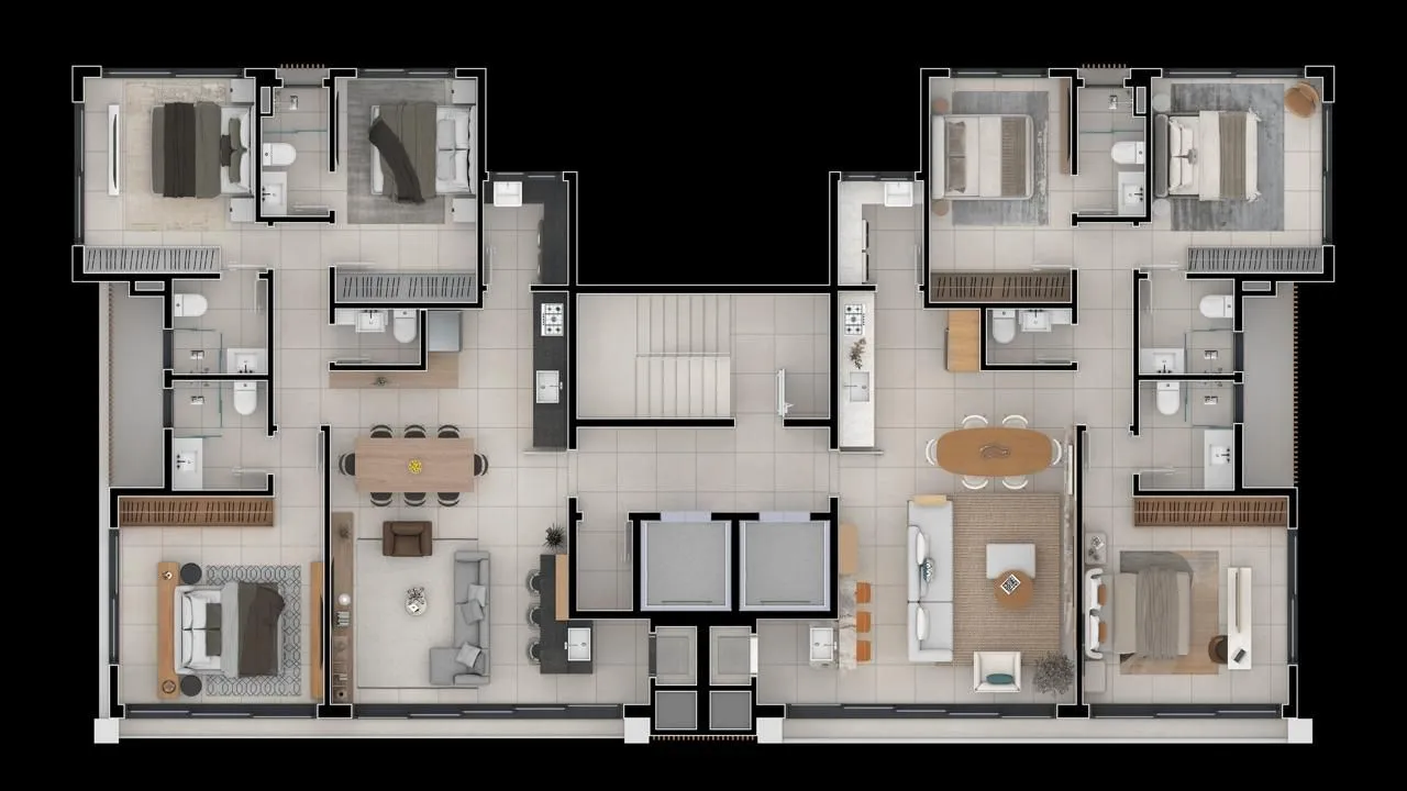 Imagem Apartamento à venda em Torres, Centro, com 3 quartos, 128.4m2
