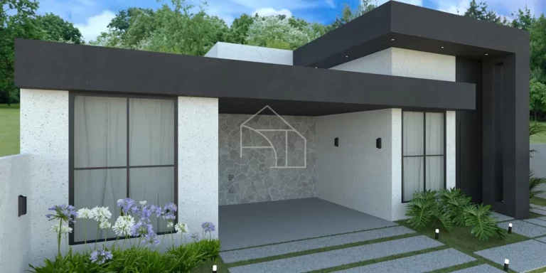 Imagem Casa Linear Residencial Yahoo 3 suítes