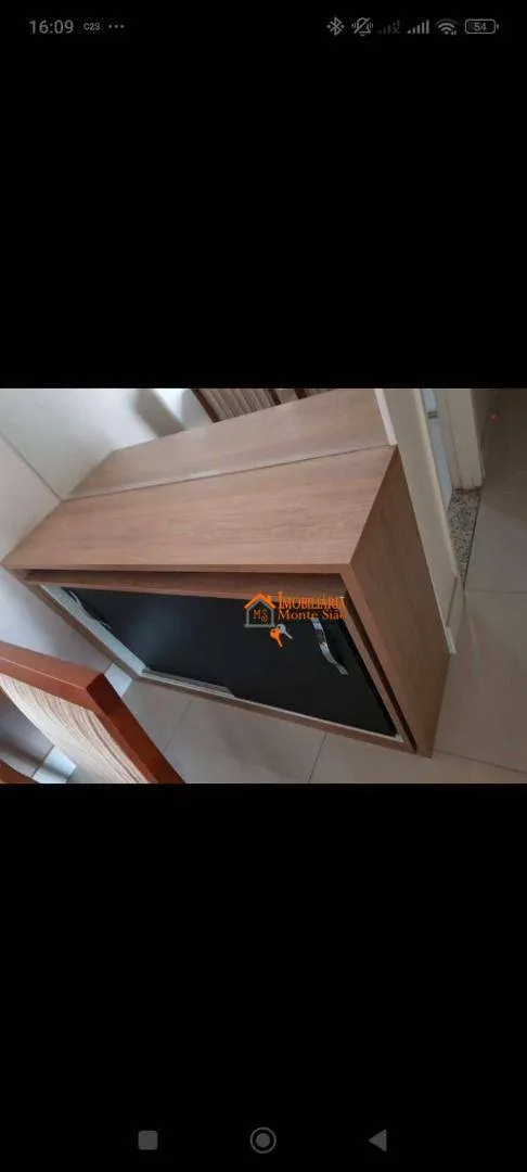 Imagem Apartamento com 2 dormitórios para alugar, 56 m² por R$ 4.180,43/mês - Vila das Palmeiras - Guarulhos/SP