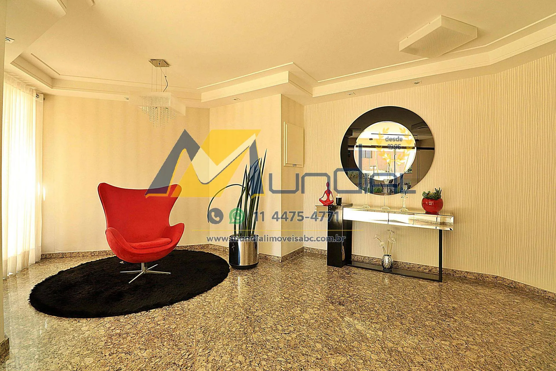 Imagem Apartamento amplo para locação na Vila Bastos - 180 m² e 4 vagas