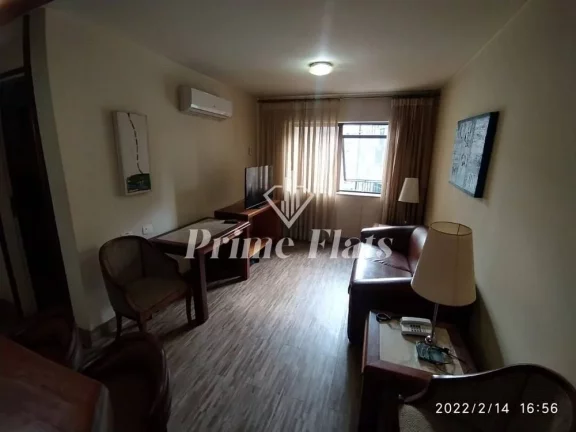 Imagem Flat disponível para locação no La Residence Itaim by Manager, com 42m², 1 dormitório e 1 vaga