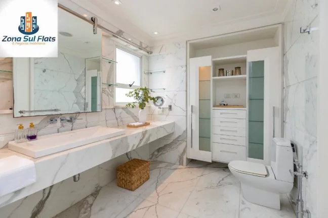Imagem Apartamento Alto Padrão à Venda Em Moema Com 4 Suítes e 5 Vagas