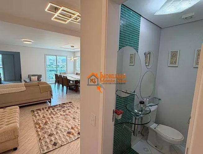 Imagem Apartamento com 3 dormitórios à venda, 169 m² por R$ 1.850.000,00 - Centro - Guarulhos/SP