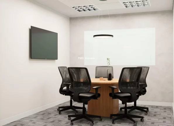 Imagem Conjunto comercial mobiliado com 170m² para locação.