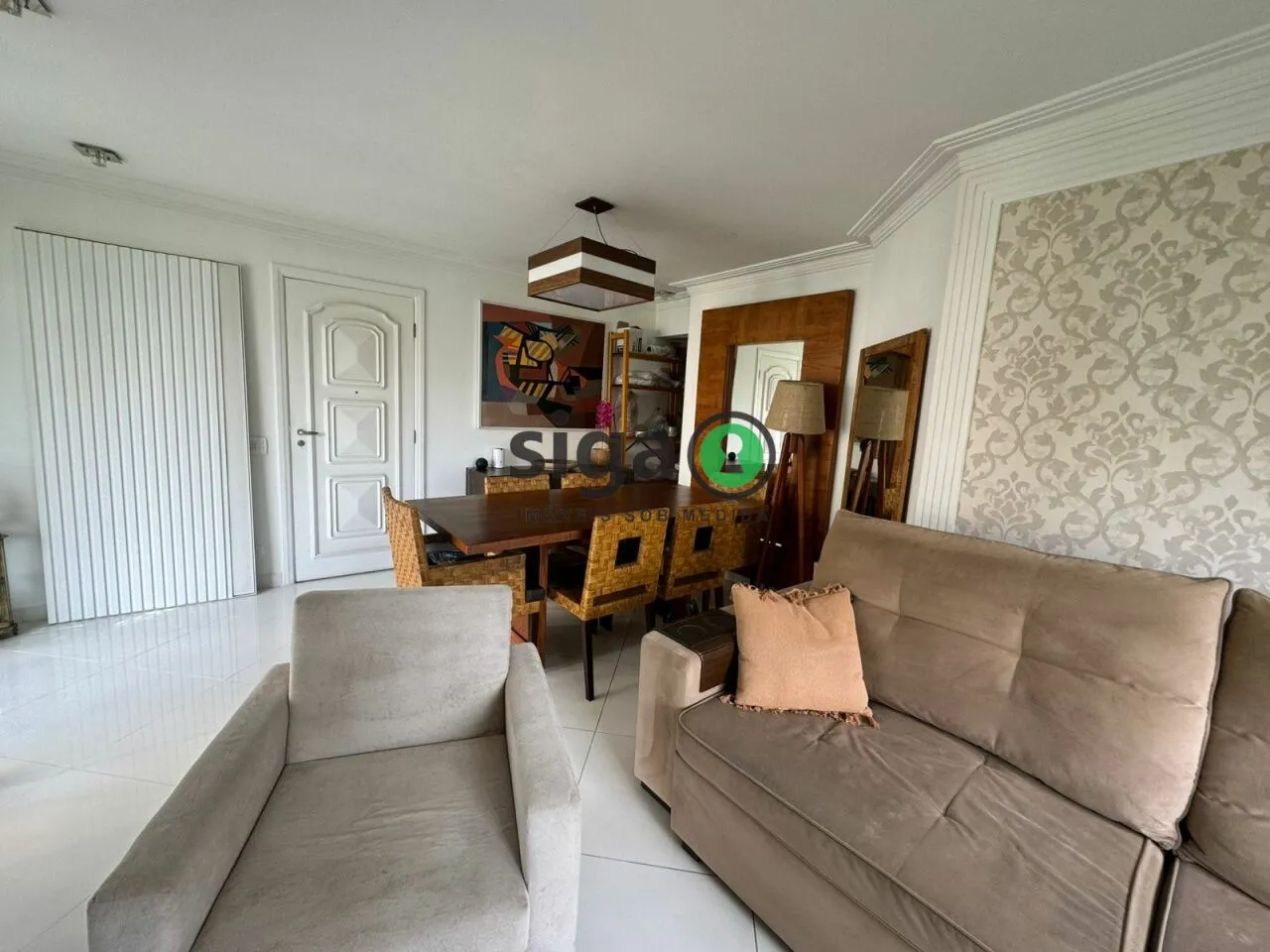 Imagem Apartamento no Real Parque á Venda- 123m², 3 quartos, 2 vagas!!
