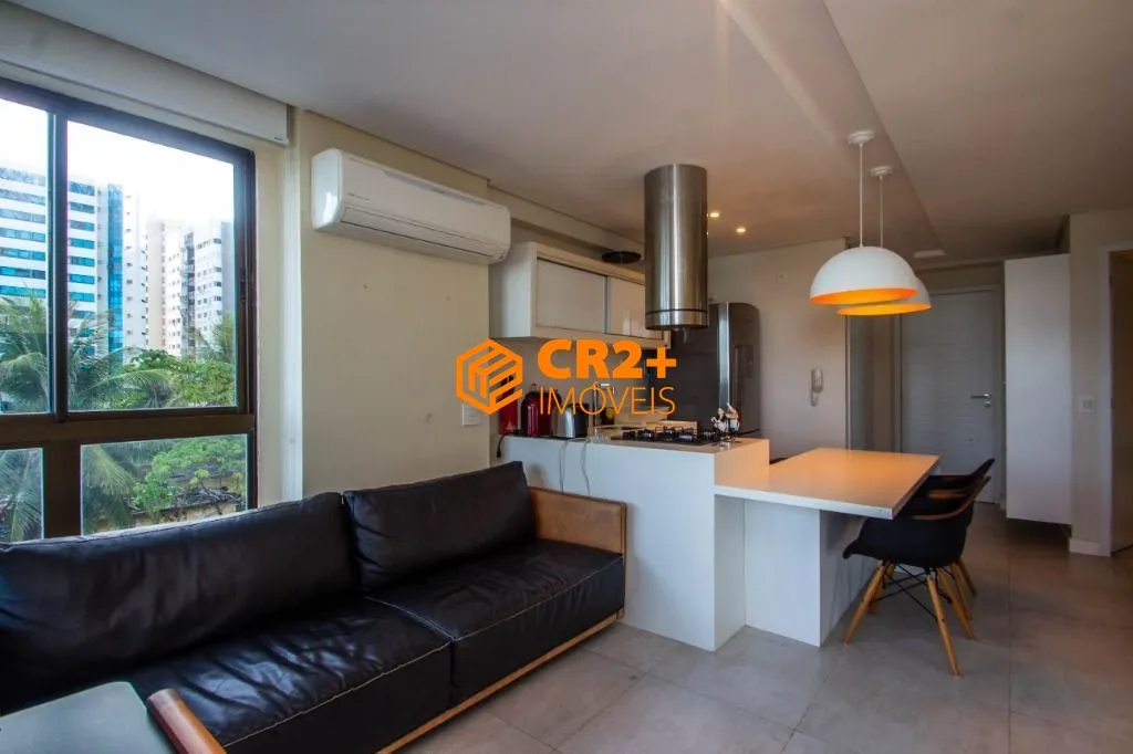 Imagem Apartamento à beira-mar na Av. Boa Viagem - 02 Quartos -1 Garagem -58,41m2