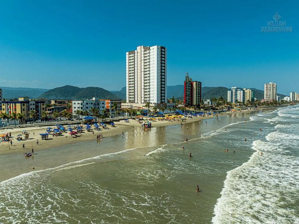 Foto do imóvel Apartamento 3 dormitórios sendo 1 suíte frente mar - Mongaguá em Jardim Praia Grande, Mongaguá - SP