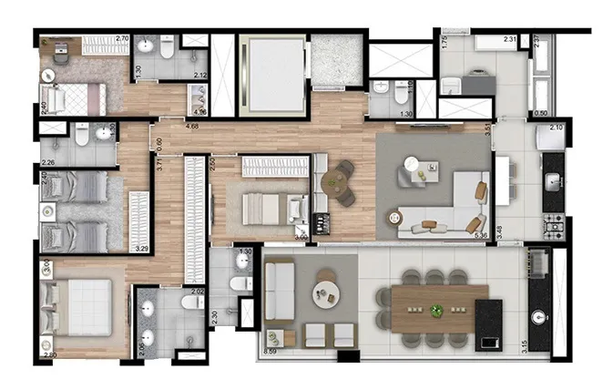 Imagem Dom Ipiranga Apto 41 - Apartamento à venda no bairro Ipiranga - São Paulo/SP