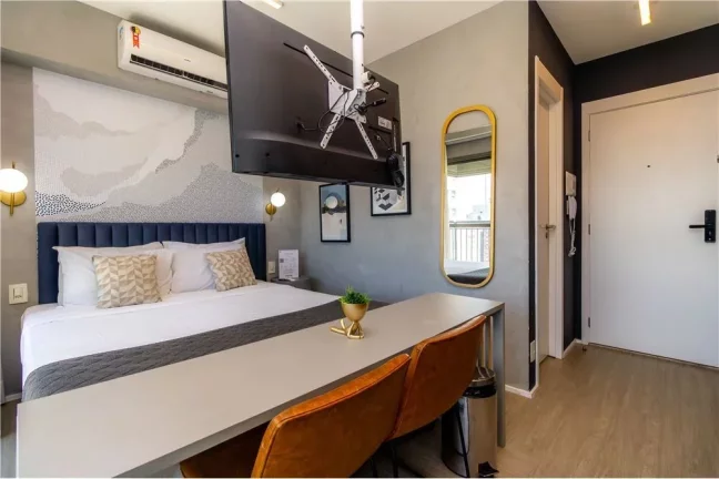 Imagem Studio MI 664 Apto 601721035-2 1 dormitório 25m² Moema São Paulo Alameda Iraé